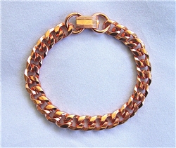 CB-05 - PURE COPPER CHAIN BRACELET - 8 INCHES