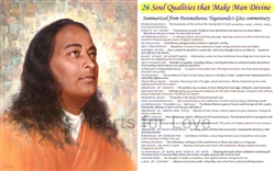 CS-44 Paramahansa Yogananda / 26 Soul Qualities