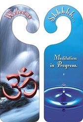 DH-012 AUM (OM) - MEDITATION DOOR HANGER