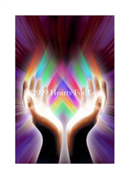 G-17  Reiki Hands - Giclee - 20 x 30 inches