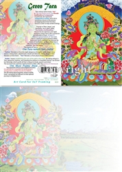 GC-31 Green Tara Greeting Card