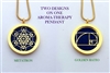 Golden Ratio/Metatron Aroma Therapy Double Sided Pendant