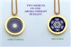 Torus Vortex/ Metatron Aroma Therapy Double Sided Pendant