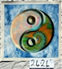 Yin Yang - 24" x 24" Original Oil Painting