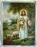 Jesus Christ 24" x 30" Original Oil Painting