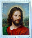 Jesus Christ 24" x 30" Original Oil Painting