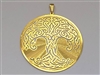 PD-226 Tree of Life 2" Pendant 18K Gold Plated