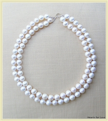 High Quality Double Pearl Necklace