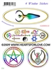 S-14 Goddess - Celebrate Love - Pentagram