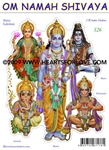 S-26 Hindu Gods - OM Namah Shivaya