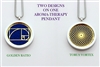 Torus Vortex/Golden Ratio Aroma Therapy Pendant