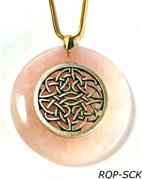 Celtic Knot Sacred Geometry Circular Stone Pendants