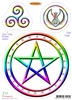 T-015 Pentagram Wicca