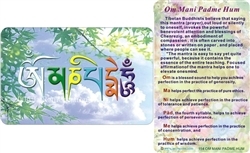 WA-114 Om Mani Padme Hum - Wallet Altar