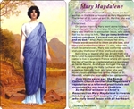 Pocket sized card of Mary Magdalene