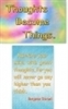 WA-176 Thoughts Become Things - Nurture Your Mind - Wallet Altar
