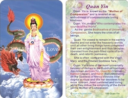 WA-189 Quan Yin - Wallet Altar