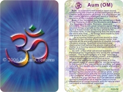 WA-062 Aum (OM) - Wallet Altar