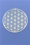 Gold plated Flower of Life 2" Grid