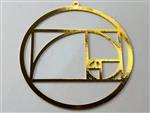 YA-206 Golden Ratio 18k gold plated 2" Grid