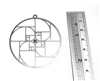 Golden Ratio Universal Stainless Steel laser Cut 2"Grid