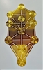 gold plated tree of life or kabbalah