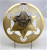 Star Tetrahedron Metatron Cube 18K Gold Plated