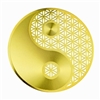 18 karat gold plated Yin/Yang