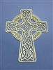 YA-82 Celtic Cross 18K Gold plated