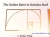 YA-88 Golden Ratio Stainless Steel laser Cut Grid