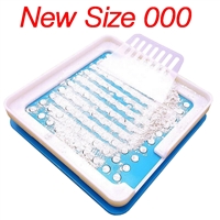 S100 Capsule Machine Size 000 Empty Capsules Filler - 100 Holes with Tamper