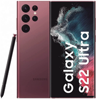 Samsung S908u 128GB Galaxy S22 Ultra Burgundy