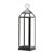 Extra Tall Black Metal Contemporary Candle Lantern