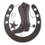 Cowboy Boot Horseshoe Wall Decor