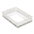 Shimmer Rectangular Jeweled Wire Framework Tray