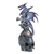 Mystical Jeweled Dragon and Skull Figurine