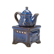 Blue Teapot Stove Fragrance Oil Warmer
