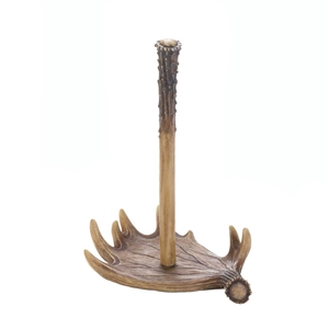 Moose Antler Upright Paper Towel Holder