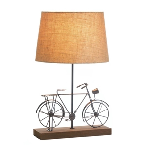 Old-Fashioned Bicycle Table Lamp