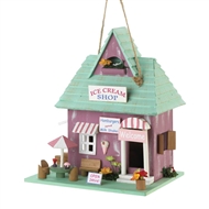 Ice Cream Shop Birdhouse