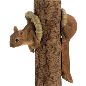 Brown Woodland Squirrel 2PC Tree Decor