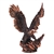 Eagle In Flight Bronze-finish Statue