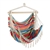 Summer Stripe Hammock Chair With Fringe Trim