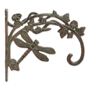 Dragonfly Cast Iron Planter Bracket