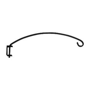 Black Metal Plant Hanger -Square Iron 18 In. Depth w/bracket