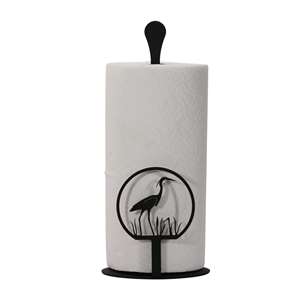 Heron Black Metal Paper Towel Stand -Counter Top