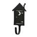 Black Metal Wall Hook Small - Outhouse