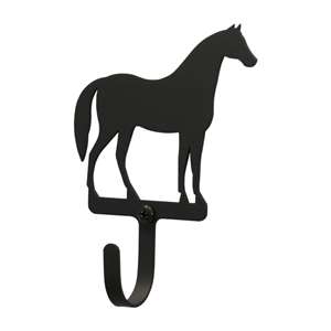 Horse Black Metal Magnetic Wall Hook