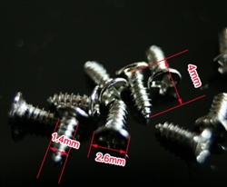 M1.4x4 self-tapping screws 10 ea