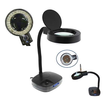 LED MAGNIFYING LAMP 2.5X & 4.5X